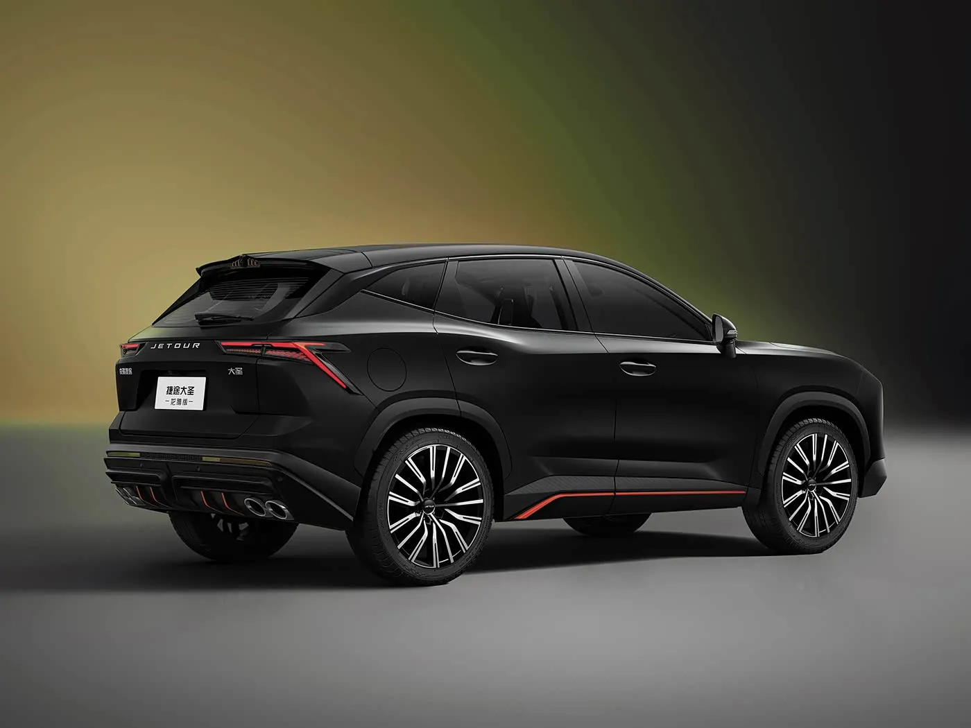 Jetour T2 SUV Hybrid Version Euro VI New Arrival Light Turbo ACC Automatic Gearbox Leather Left Steering