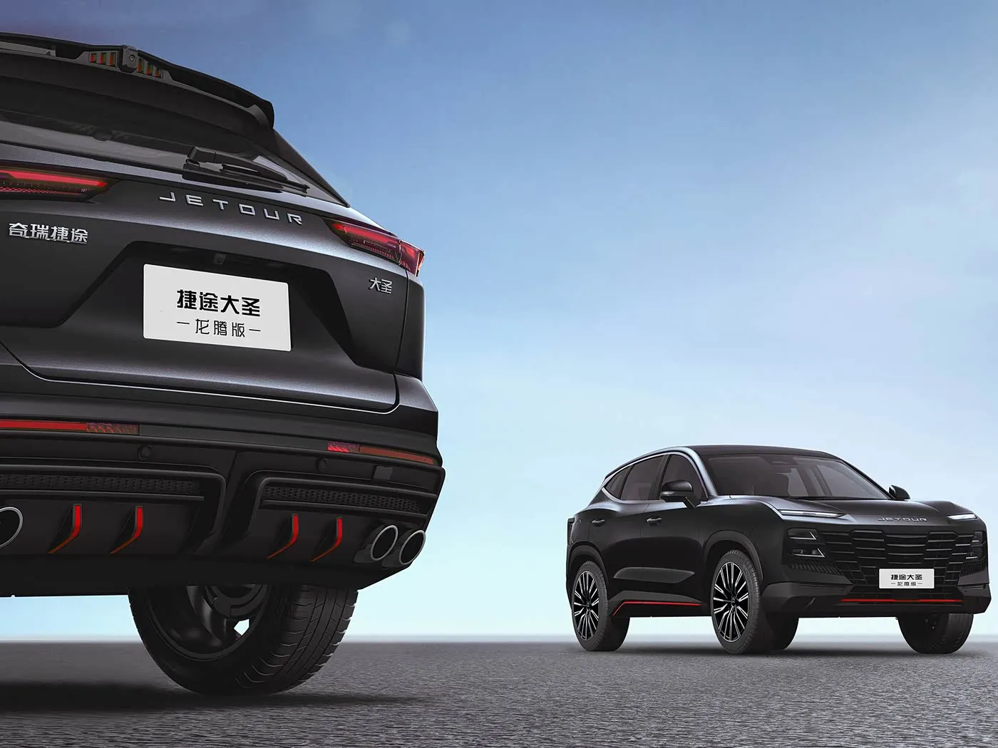 Jetour T2 SUV Hybrid Version Euro VI New Arrival Light Turbo ACC Automatic Gearbox Leather Left Steering
